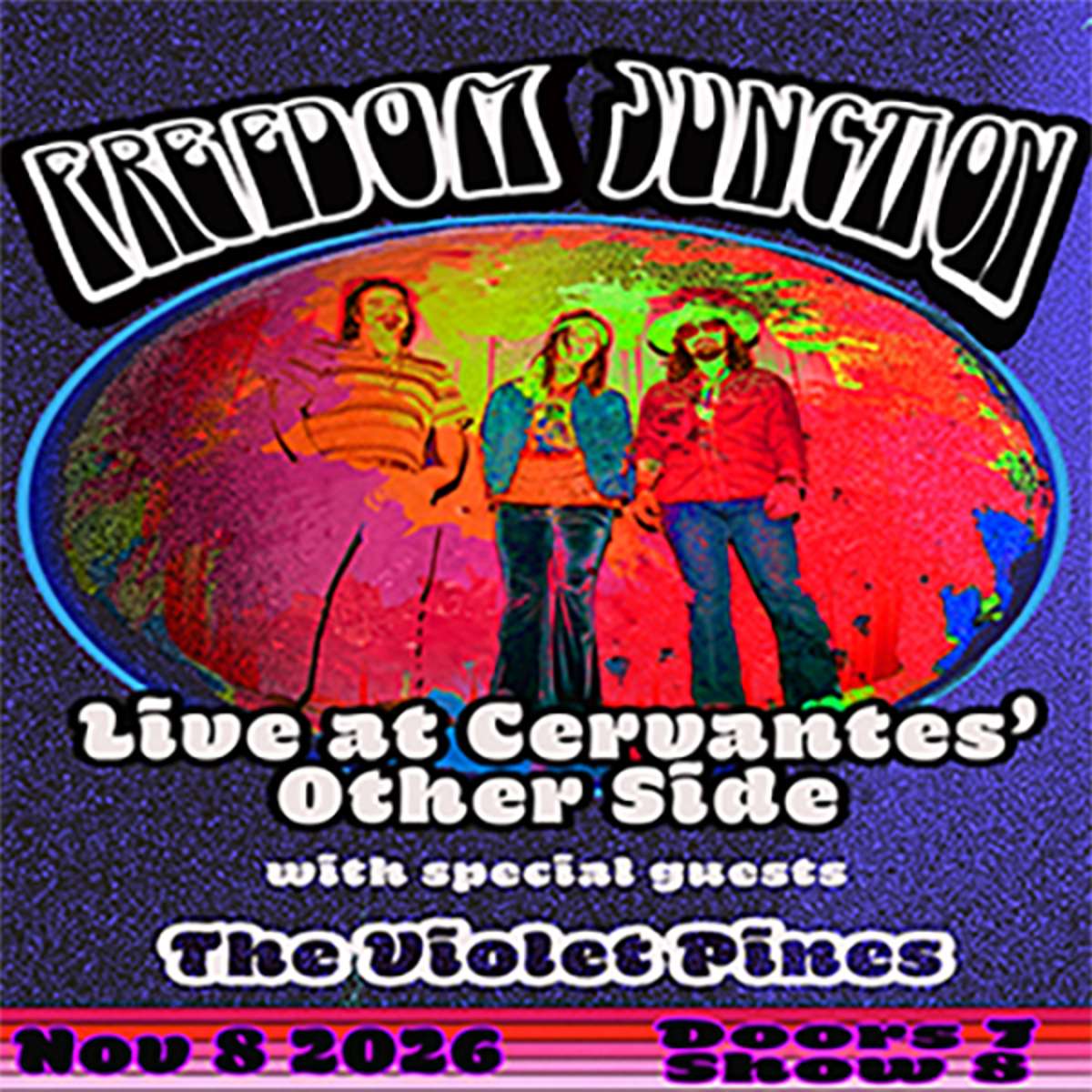 Freedom Junction (ft. Nathan “Sugarlegg” Aronowitz of Daniel Donato) w/ The Violet Pines