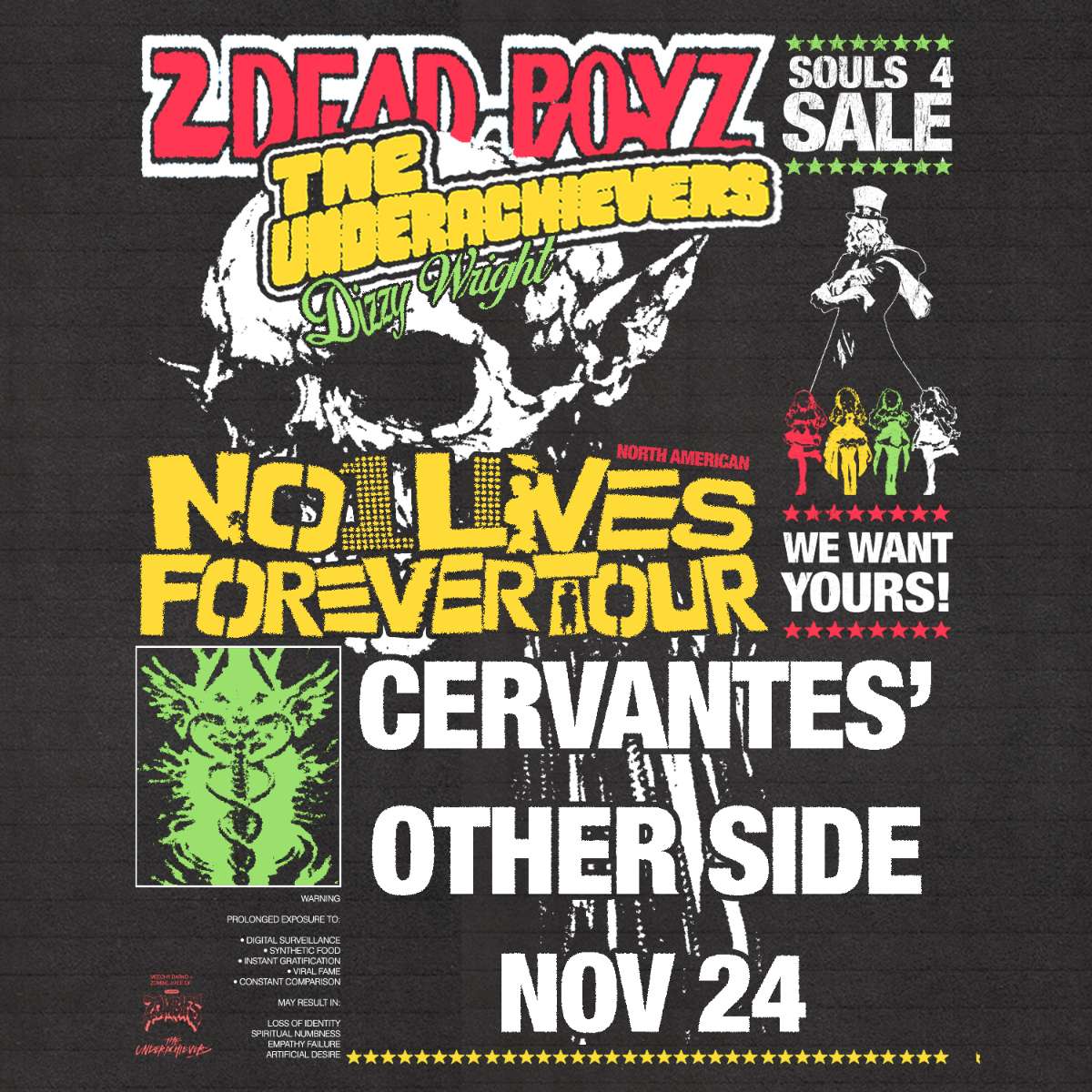 2Dead Boyz & The Underachievers w/ Dizzy Wright