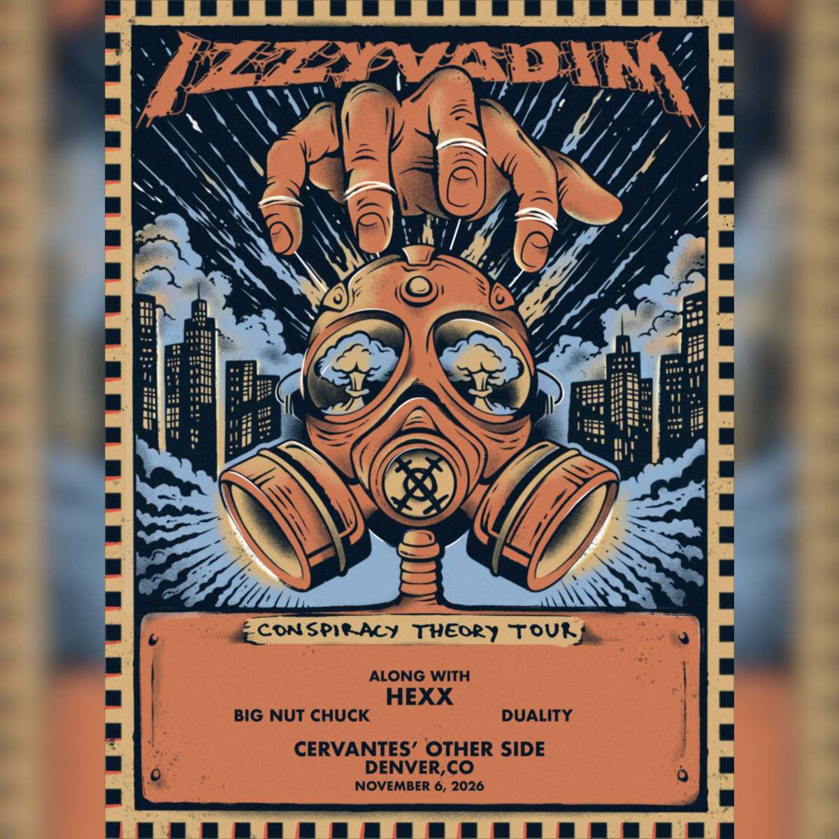Izzy Vadim w/ Hexx, Big Nut Chuck, Duality